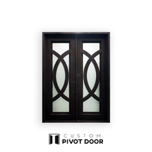 Charger l'image dans la galerie, Iris Double Iron Doors - Custom Pivot Door