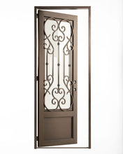 Charger l'image dans la galerie, Aphrodite Single Iron Door with Operable glass - Custom Pivot Door