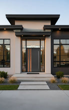Load image into Gallery viewer, Aluminum/ Wood Hinged Door - Custom Pivot Door
