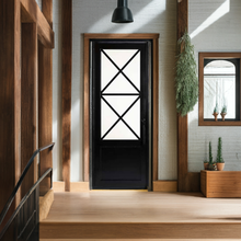 Load image into Gallery viewer, Artemis Single Iron Door with Regency Style and Glass, Perfect for Residential and Commercial Use - Custom Pivot Door
