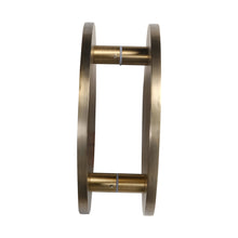 Charger l'image dans la galerie, Large Circular Door Pull - Custom Pivot Door

