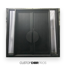 Load image into Gallery viewer, Castor Double Iron Doors - Custom Pivot Door
