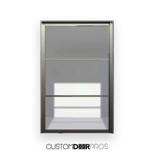 Load image into Gallery viewer, 3 Panel Aluminum Porta Pivot Interior Door - Custom Pivot Door
