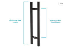 Load image into Gallery viewer, Pivot Door Pull Togu 47" long - Custom Pivot Door
