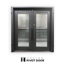 Load image into Gallery viewer, Apollo Double Entry Iron Doors - Custom Pivot Door
