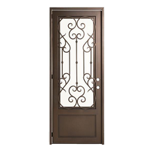 Charger l'image dans la galerie, Aphrodite Single Iron Door with Operable glass - Custom Pivot Door
