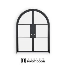 Load image into Gallery viewer, Thea Arched Double French Doors - Custom Pivot Door
