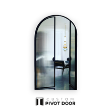 Load image into Gallery viewer, Pontus Interior Arched French doors - Custom Pivot Door
