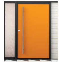 Load image into Gallery viewer, EMTEK  Round Long Door Pull - Custom Pivot Door
