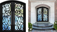 Charger l'image dans la galerie, Eros Double Iron Doors - Custom Pivot Door
