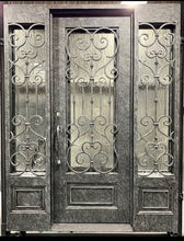 Load image into Gallery viewer, Aphrodite with sidelights - Custom Pivot Door
