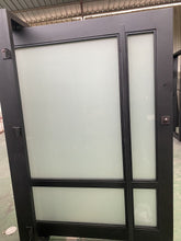 Load image into Gallery viewer, Koi Frosted Pivot Door - Custom Pivot Door
