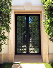 Load image into Gallery viewer, Demeter Double Iron Doors - Custom Pivot Door
