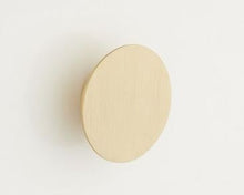 Charger l'image dans la galerie, Large Contemporary Circular Door Pull - Custom Pivot Door

