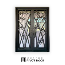 Load image into Gallery viewer, Althea Double Iron Doors - Custom Pivot Door
