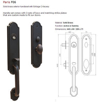 Charger l'image dans la galerie, Paris Handle Set - Custom Pivot Door
